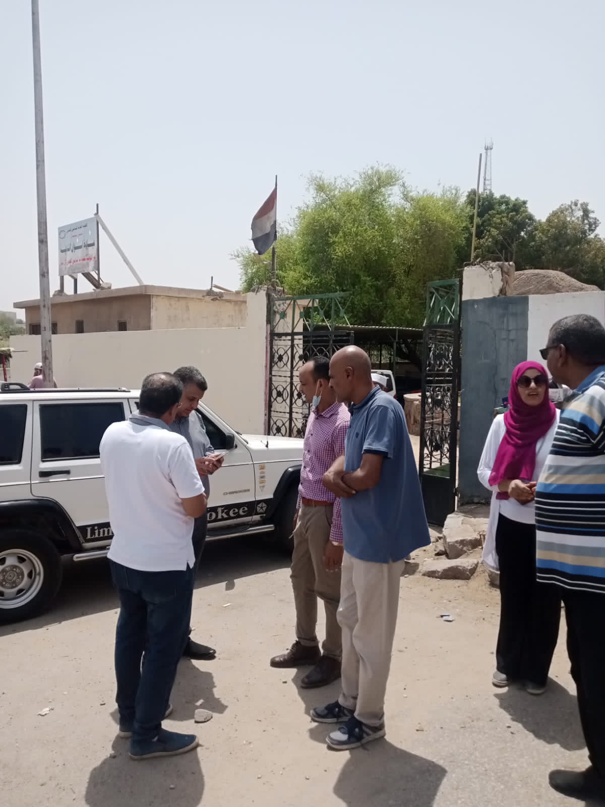 زيارة وكيل وزارة الصحة لمقر التأمين الصحي