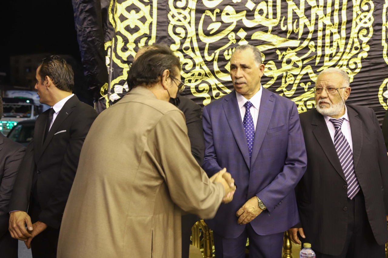 نقيب المحامين يؤدي واجب العزاء في الراحل محب المكاوي