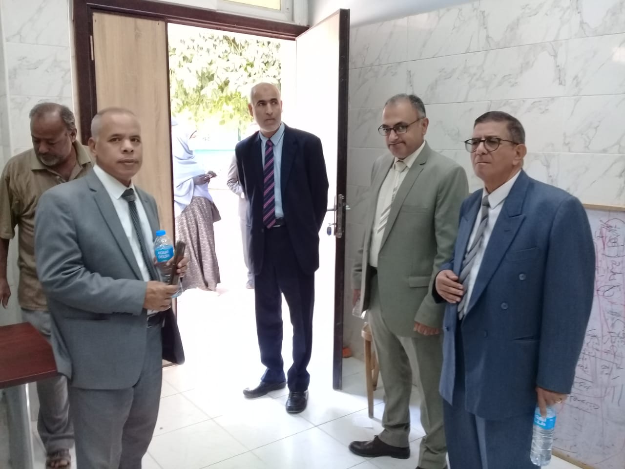 جامعة أسوان تستقبل وفد وحدة المشروعات بالتعليم العالي