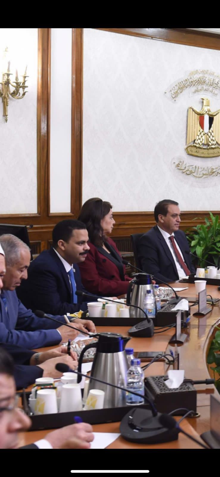 اجتماع رئيس الوزراء برؤساء اللجان النوعية