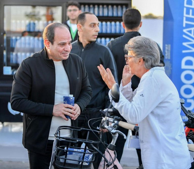 الرئيس في المنطقة الخضراء