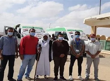 قوافل طبية من حياة كريمة