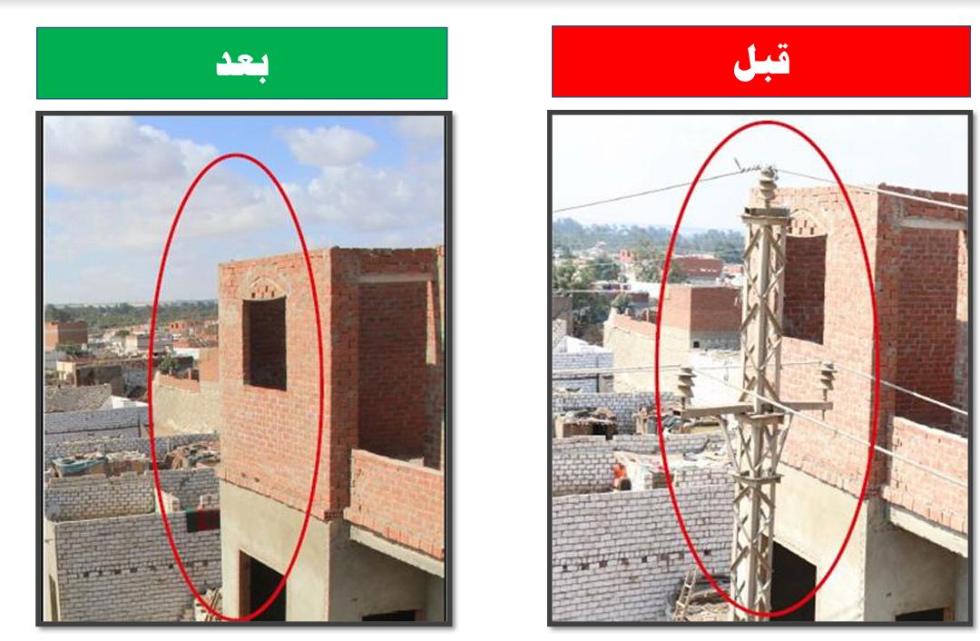 الكهرباء بالمبادرة