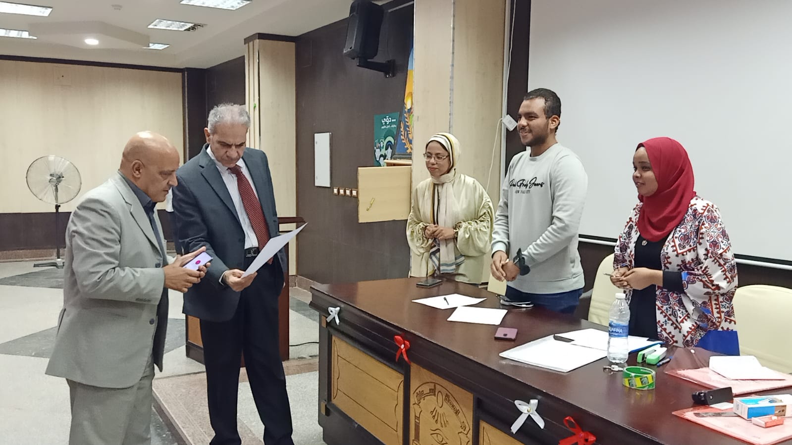 انطلاق ماراثون الانتخابات الطلابية بكليات جامعة أسوان