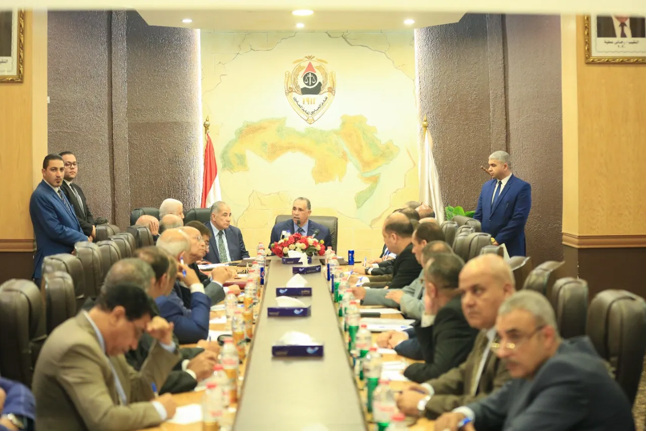 اجتماع مجلس النقابة العامة للمحامين ونقباء النقابات الفرعية على مستوى الجمهورية