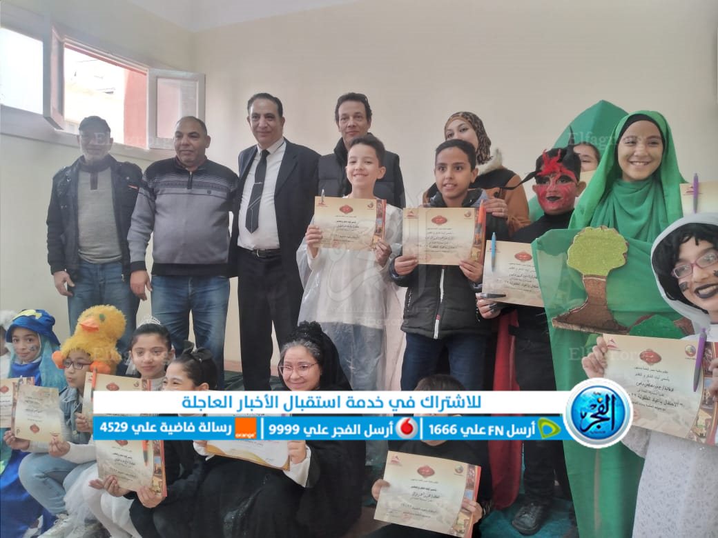 مسرحية اتحضر للأخضر بمدرسة بدمنهور