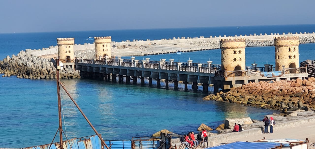 مشروعات حماية الشواطئ بالإسكندرية 