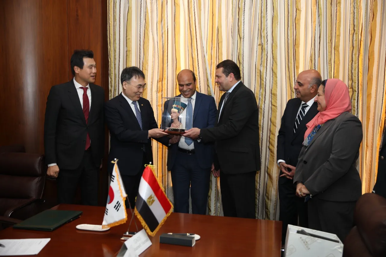 توقيع مذكرة تفاهم بين مصر وكوريا الجنوبية
