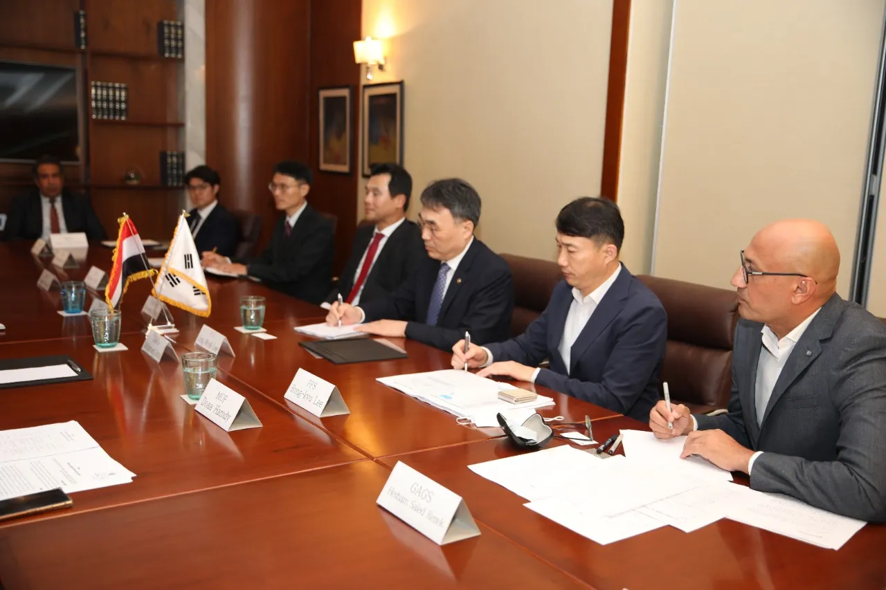 توقيع مذكرة تفاهم بين مصر وكوريا الجنوبية