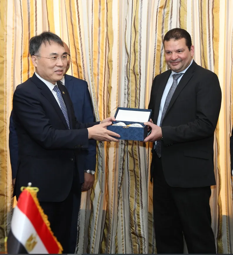 توقيع مذكرة تفاهم بين مصر وكوريا الجنوبية