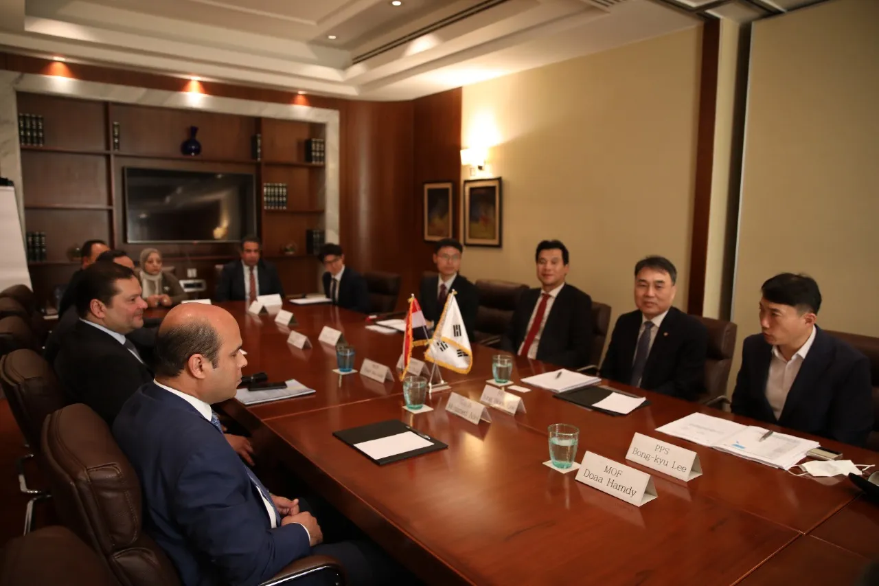 توقيع مذكرة تفاهم بين مصر وكوريا الجنوبية