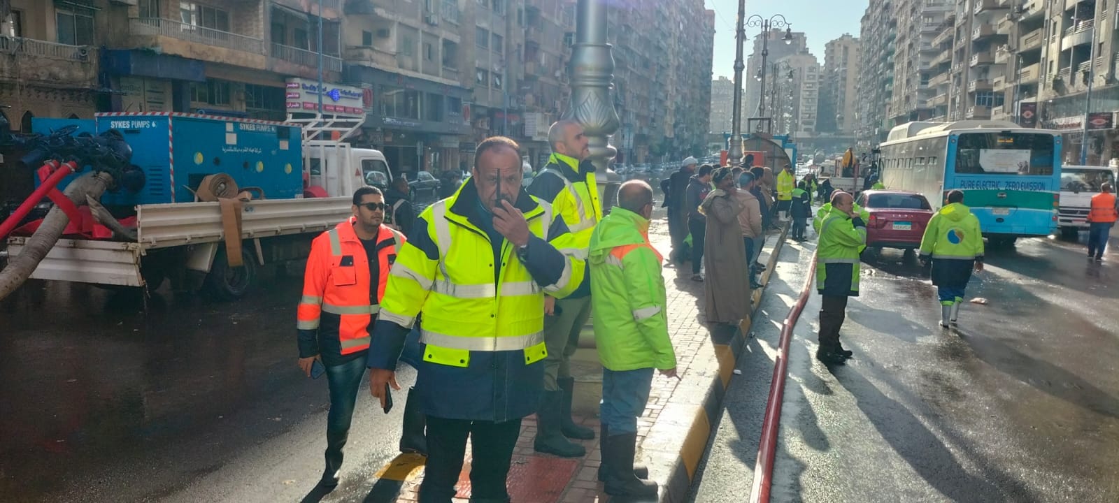رفع مياه الأمطار