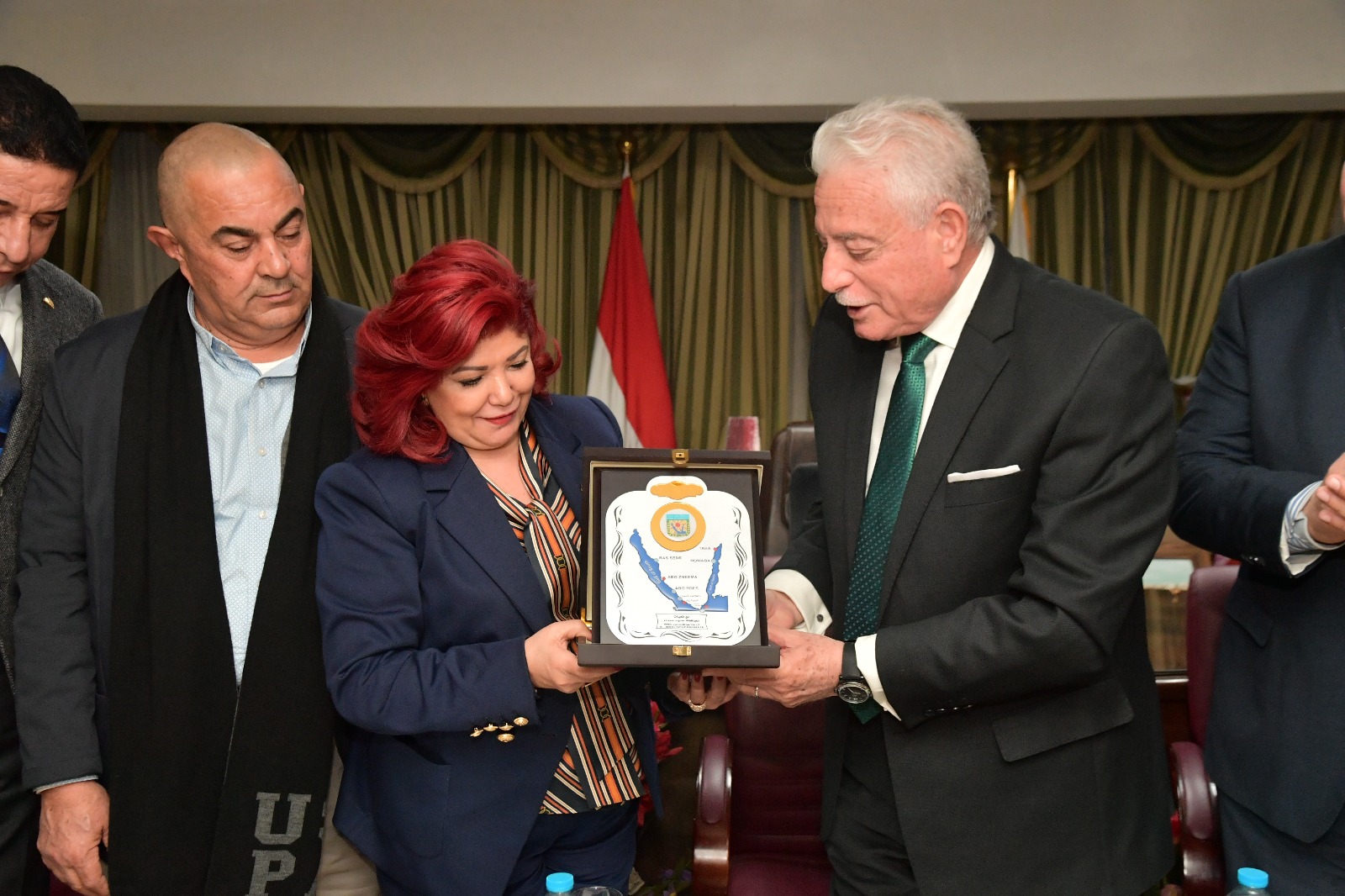 رئيس سياحة النواب تلتقي محافظ جنوب سيناء