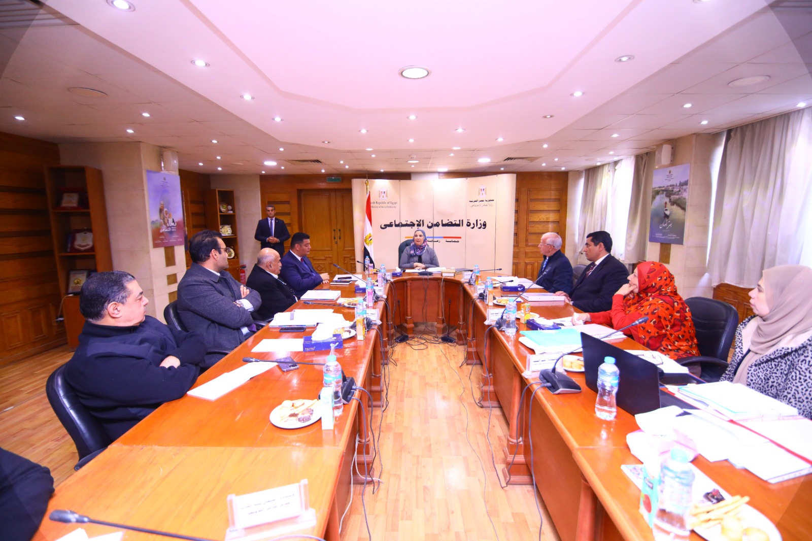 جانب من فاعليات اللقاء