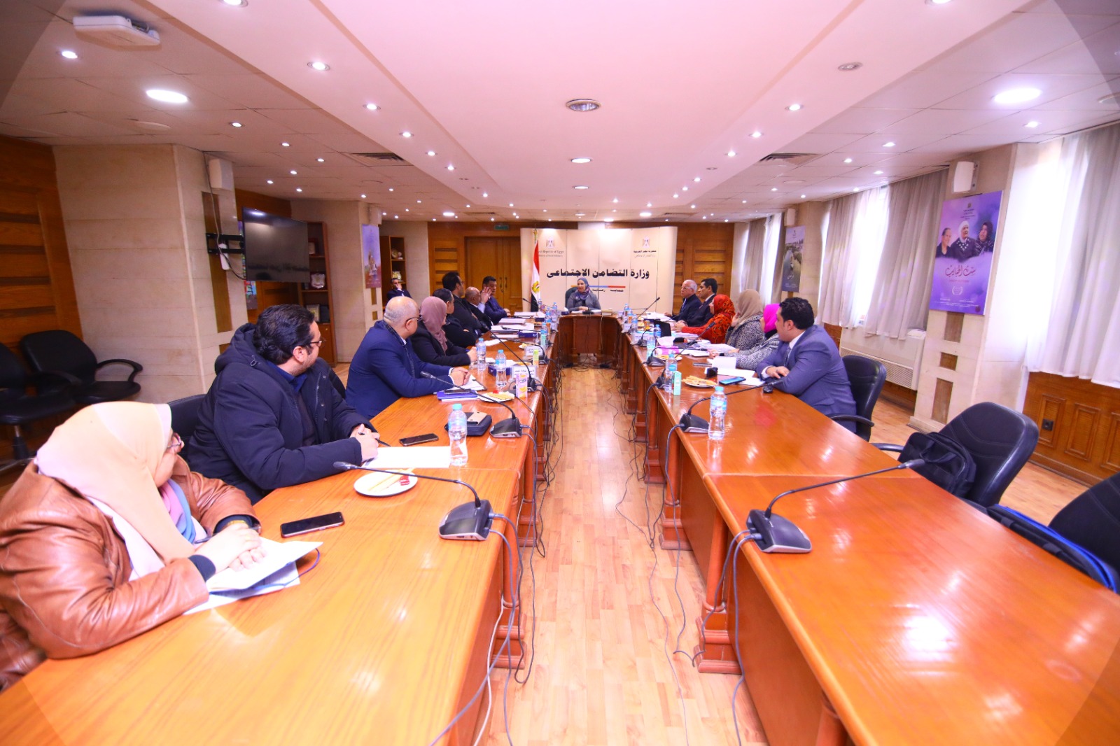 جانب من فاعليات اللقاء