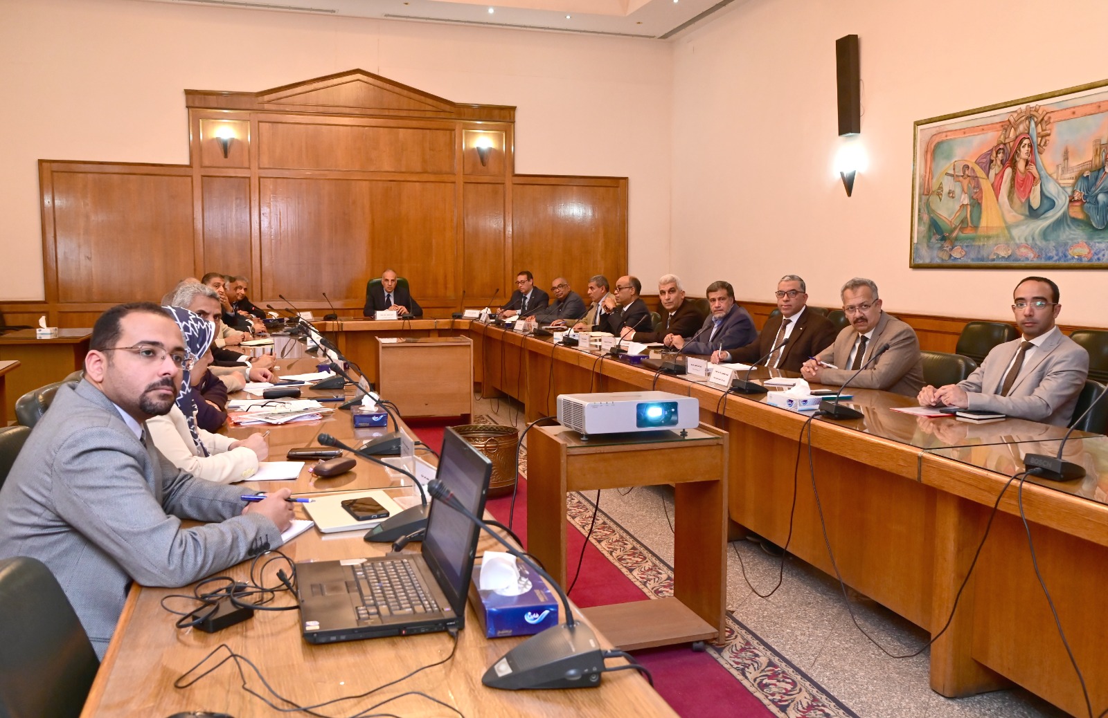 جانب من الإجتماع