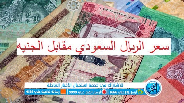 سعر الريال السعودي مقابل الجنيه