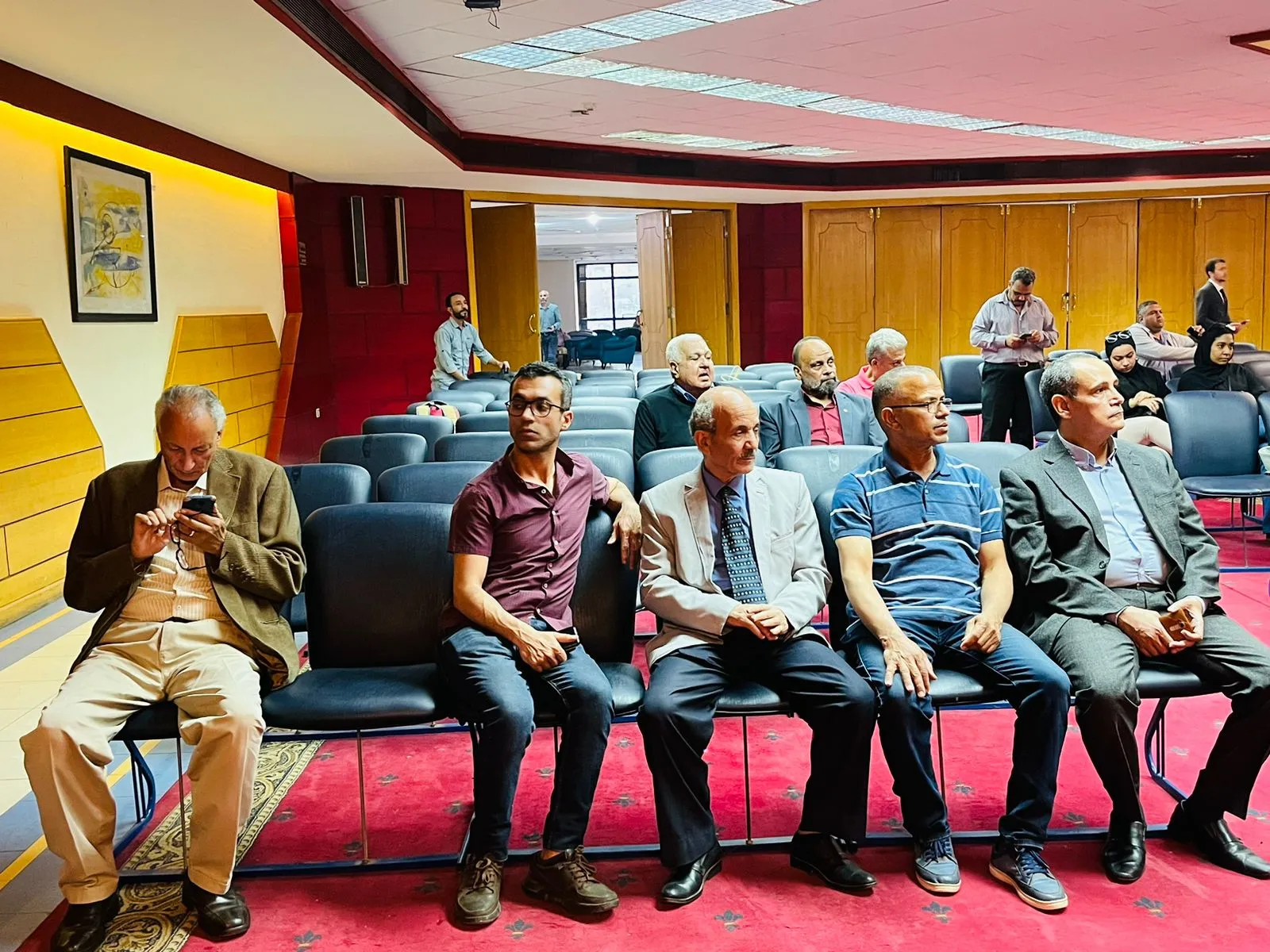 جانب من التأبين