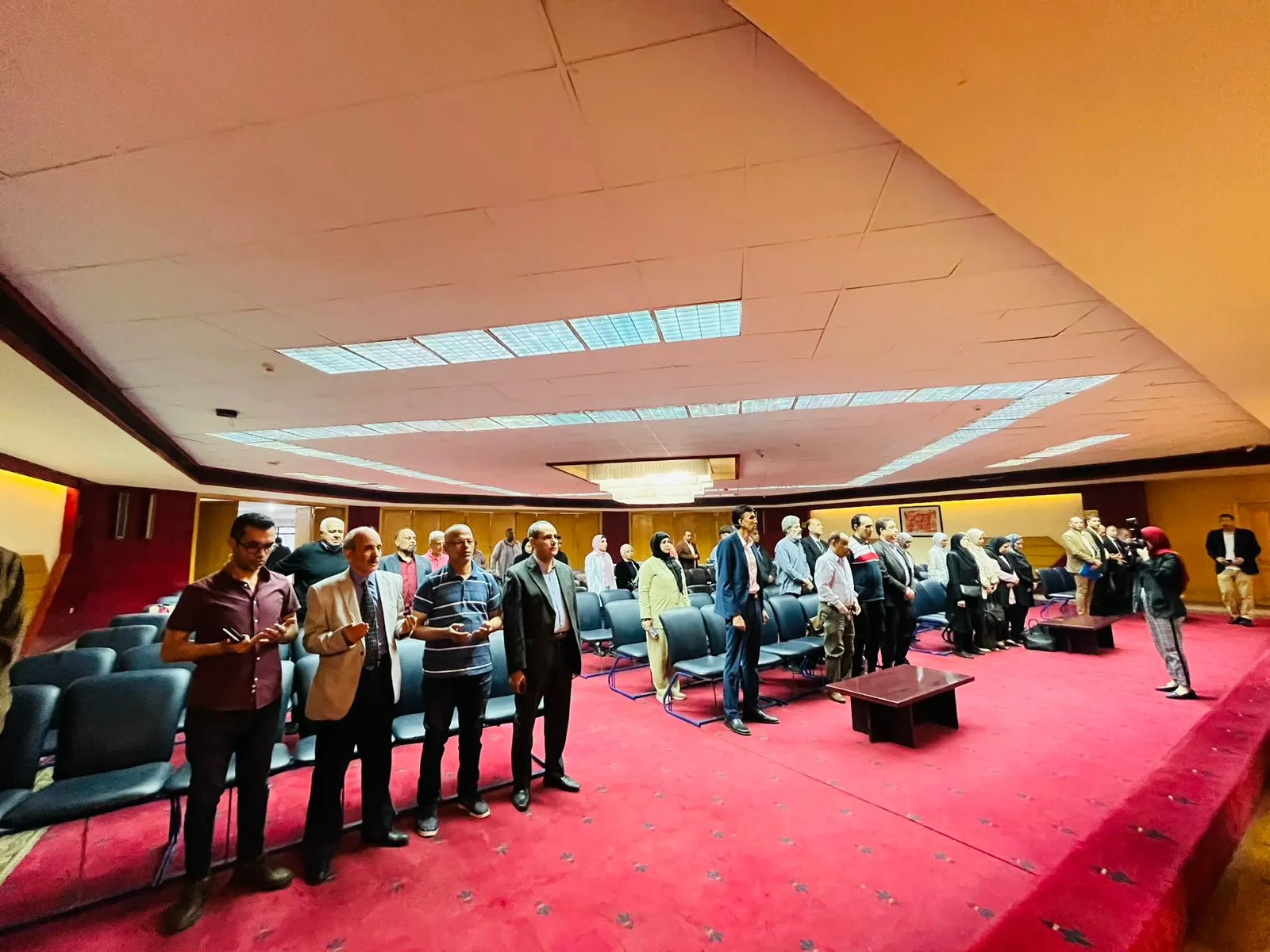 جانب من التأبين