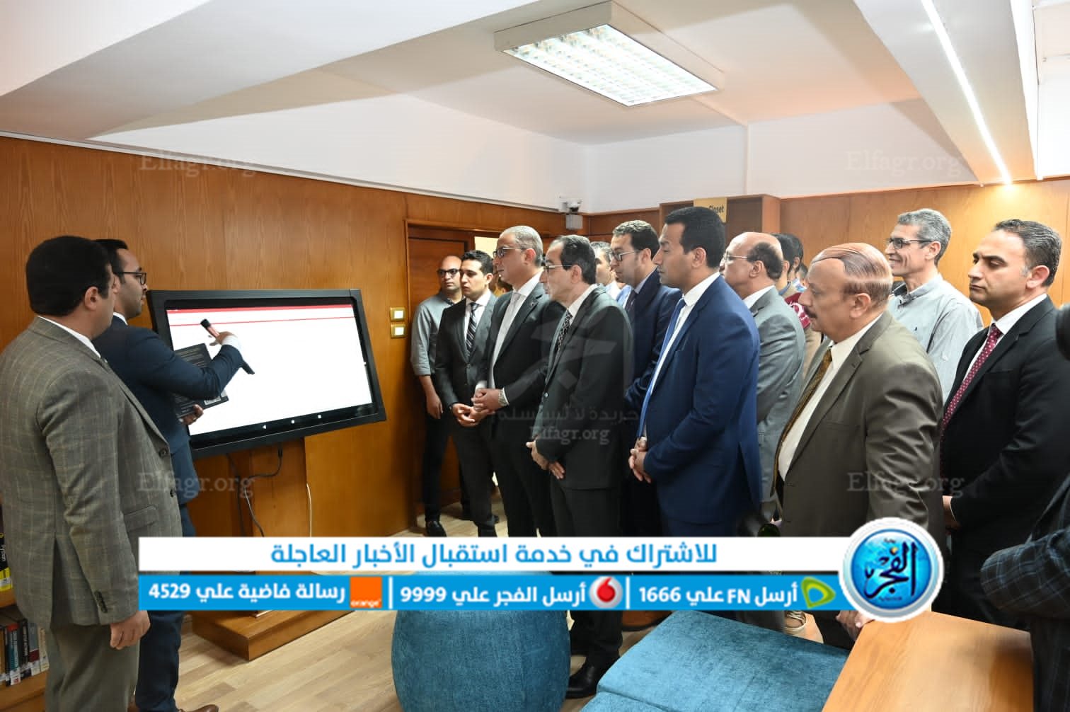 محافظ الفيوم ورئيس الجامعة يفتتحان عددا من المعامل