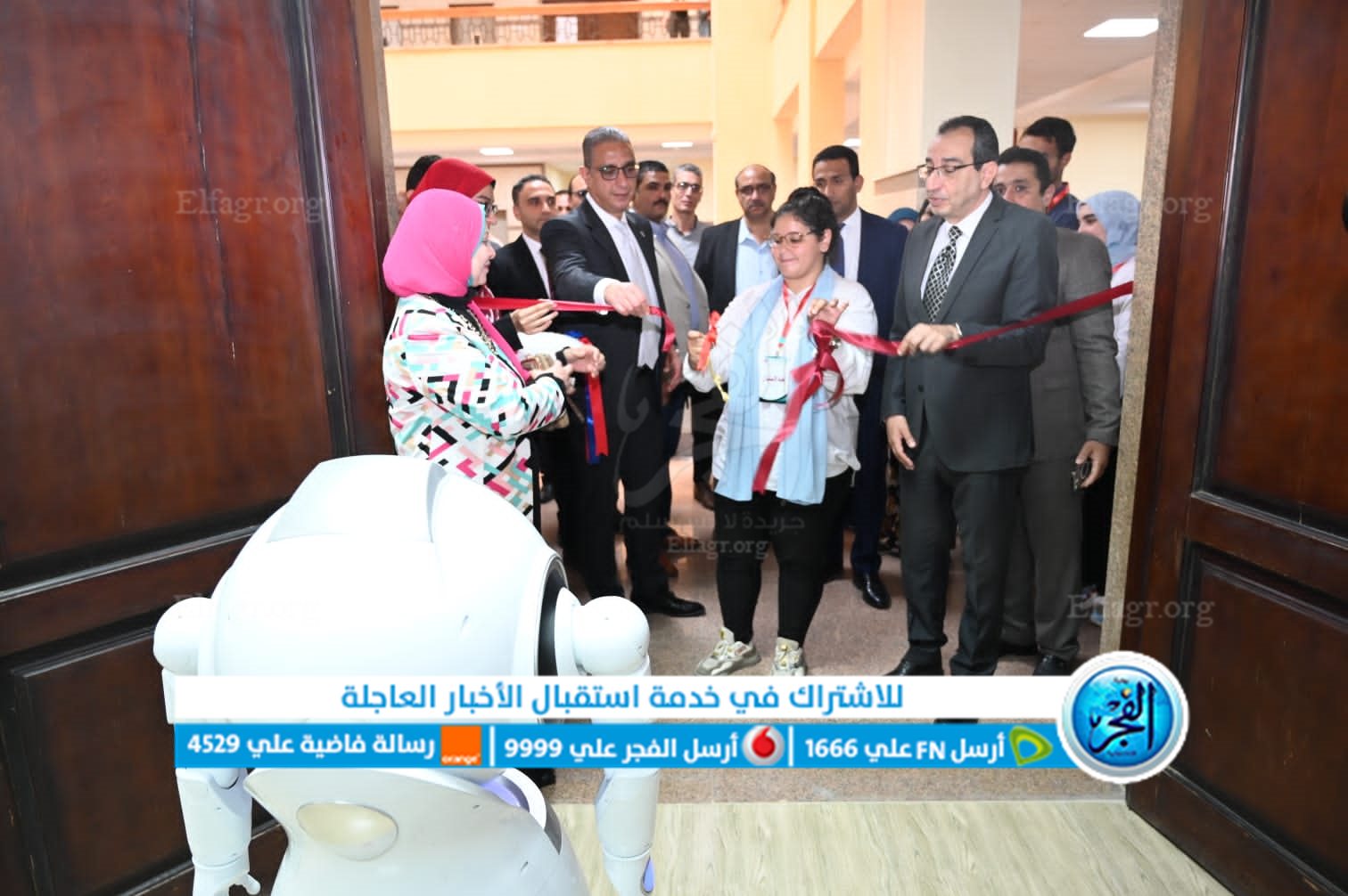 محافظ الفيوم ورئيس الجامعة يفتتحان عددا من المعامل
