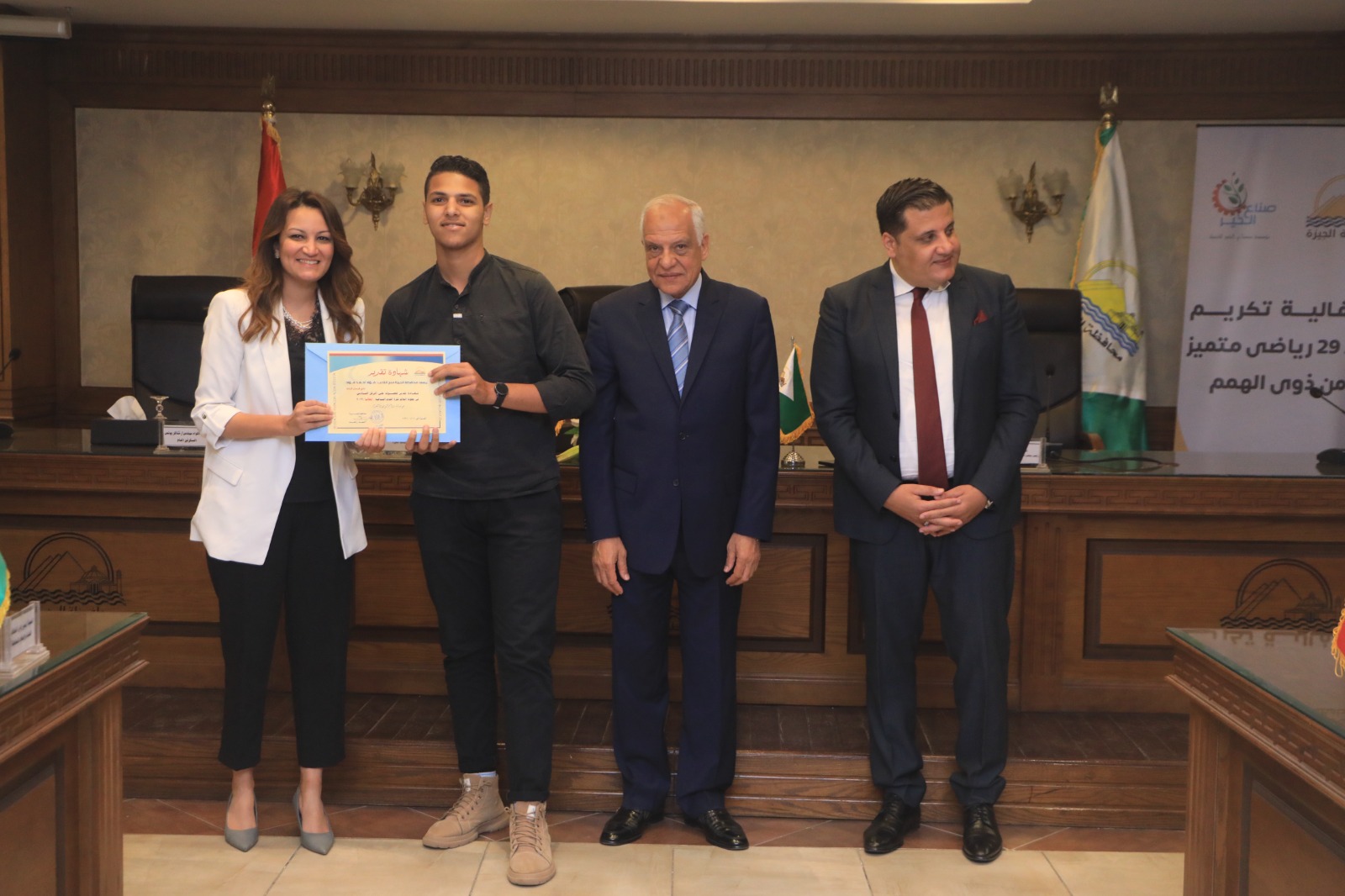 محافظ الجيزة اللواء أحمد راشد