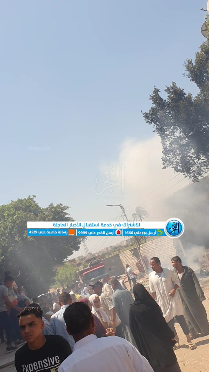 جانب من الحريق 