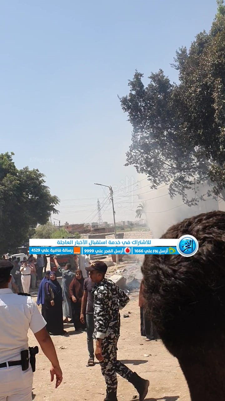 جانب من الحريق 