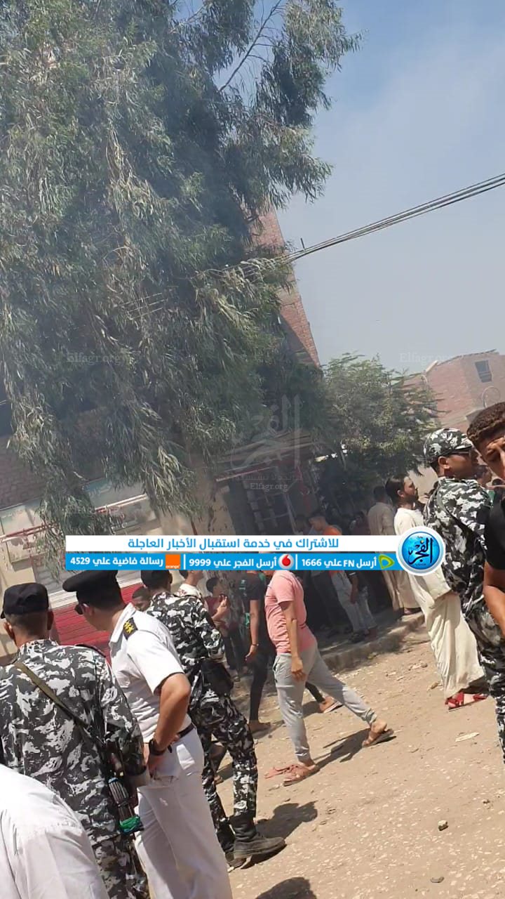 جانب من الحريق 