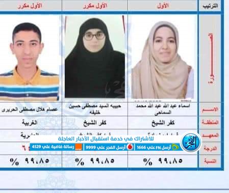 الثانوية الأزهرية نتيجة