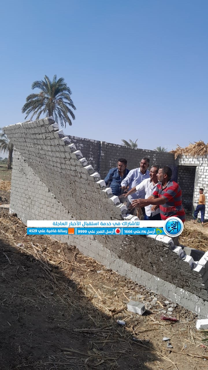 إزالة 4 حالات تعد على أراضٍ زراعية وفك شدة خشبية بـ