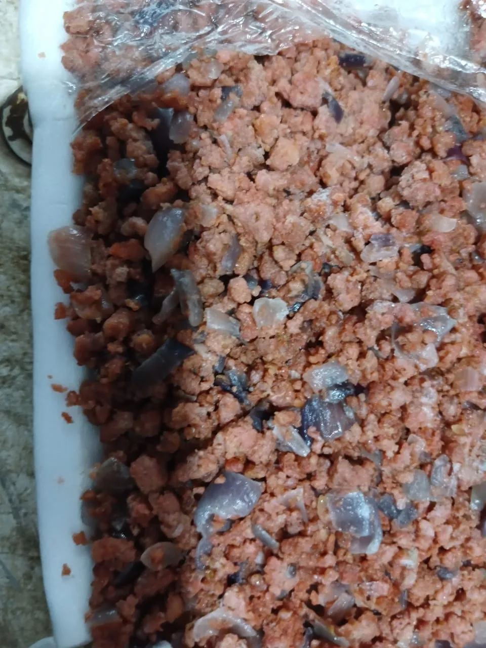 جانب من الحملة وضبط اللحوم الغير صالحة 