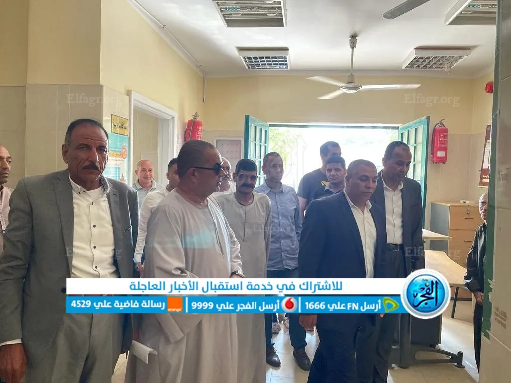 جانب من القافلة الطبية 