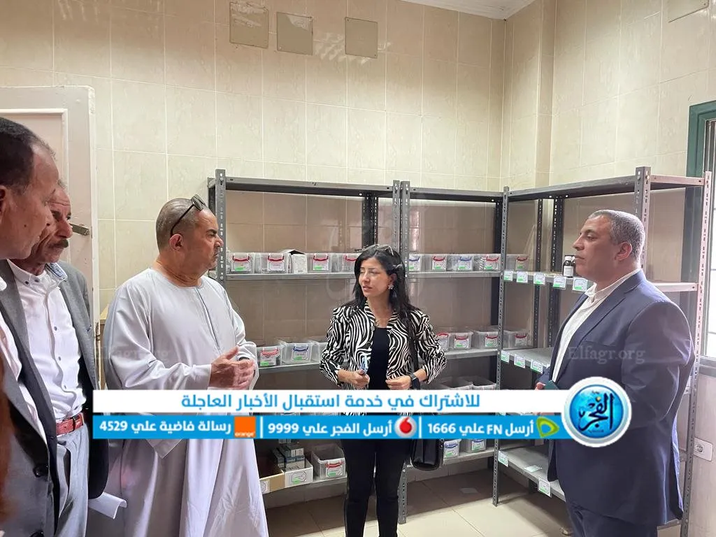 جانب من القافلة الطبية 