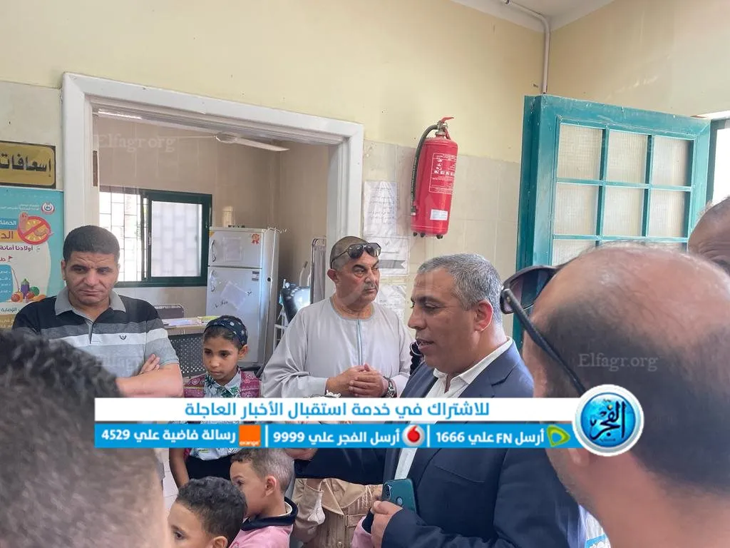 جانب من القافلة الطبية 