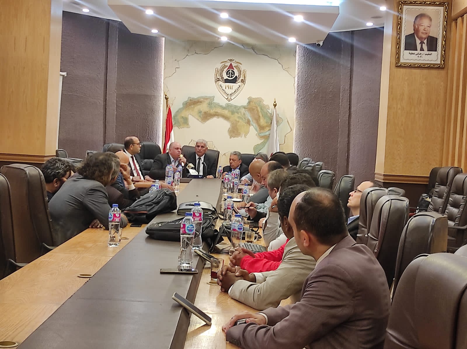 جانب من اللقاء