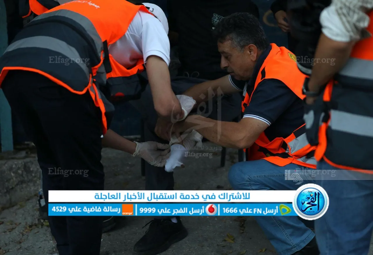 اشتباكات بين فلسطينيين وقوات الاحتلال3