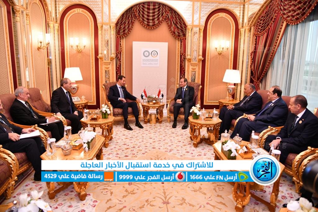 بشار الأسد والسيسي