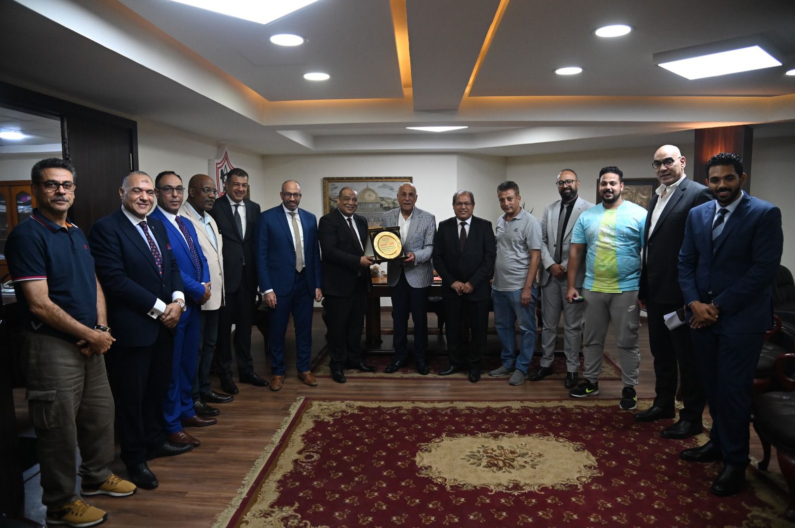 جانب من اللقاء