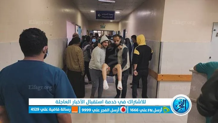 اجلاء مصابين غزة