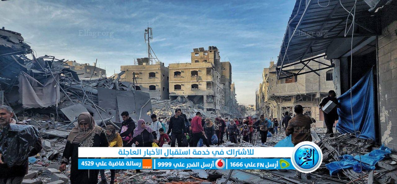 صور خاصة لحظة عودة المواطنين إلى منازلهم في غزة وتفقد الدمار بعد دخول الهدنة حيز التنفيذ (1)