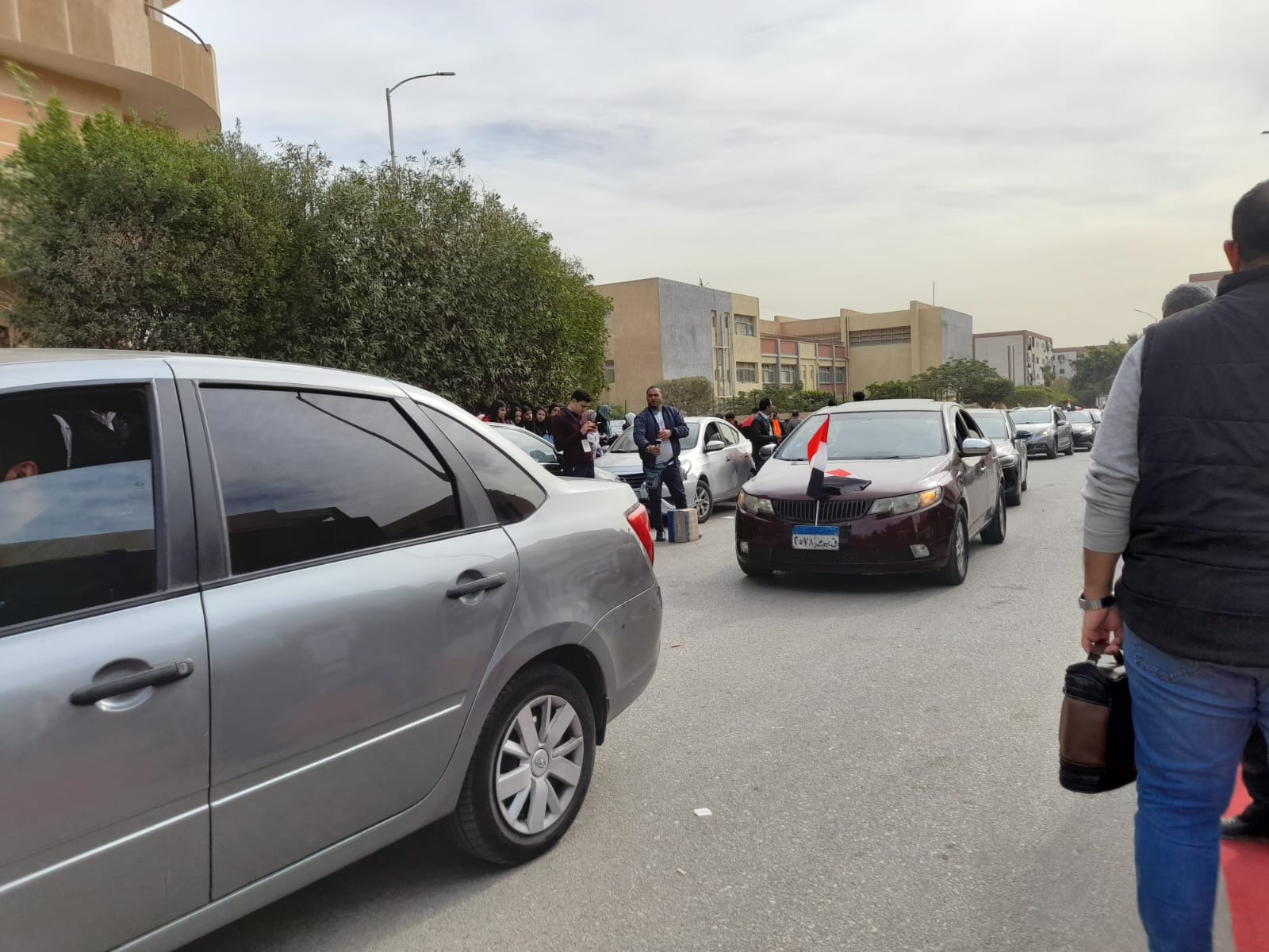 حرص المواطنين على الادلاء في الانتخابات