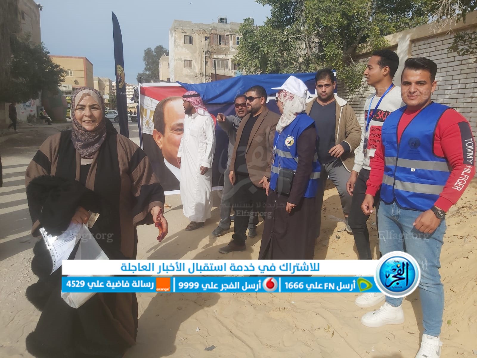 شمال سيناء تختار الرئيس.. شاهد لحظة توافد المواطنين على لجان انتخابات الرئاسة (1)
