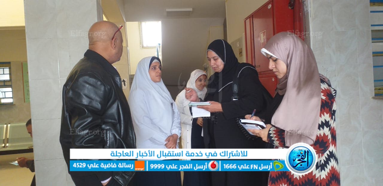 جانب من جولة وكيل وزارة الصحة بالفيوم 