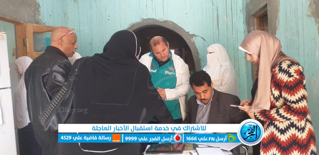 جانب من جولة وكيل وزارة الصحة بالفيوم 