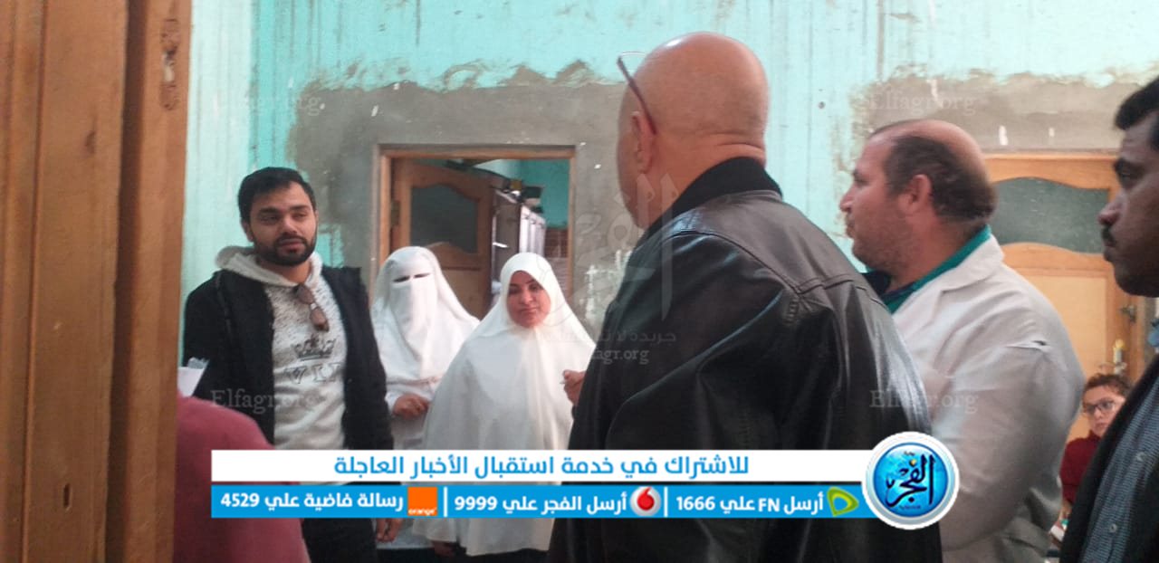 جانب من جولة وكيل وزارة الصحة بالفيوم 