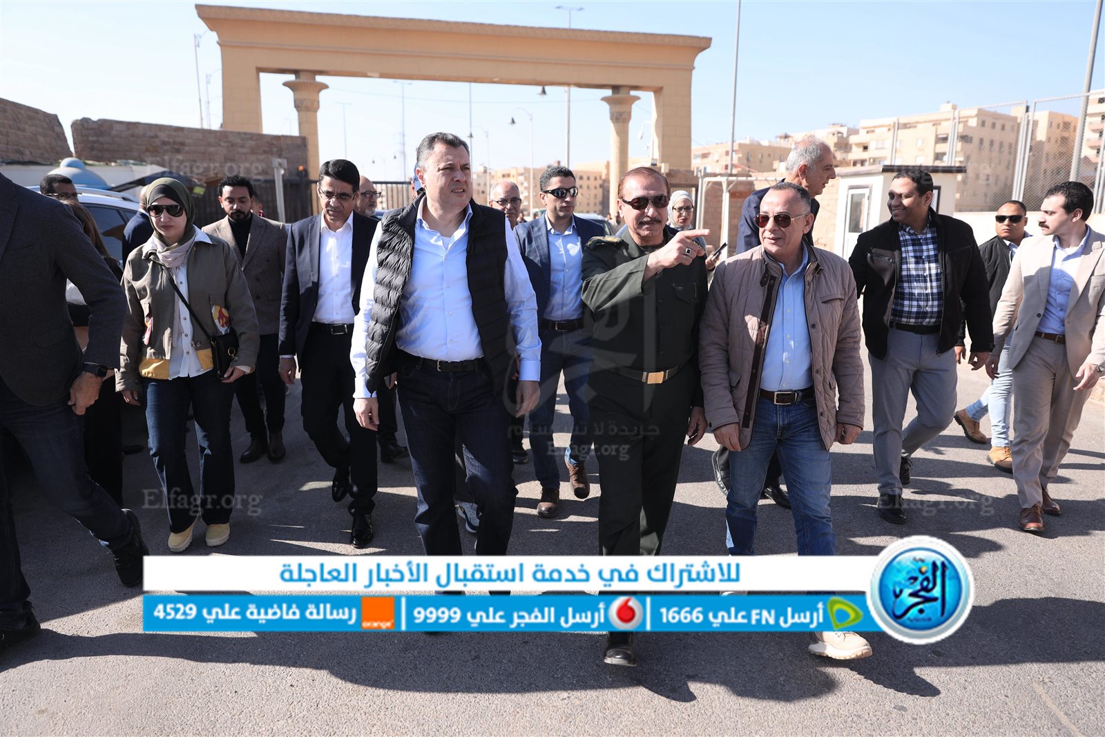 وزير السياحة يتفقد آخر مستجدات أعمال تطوير الخدمات بمنطقة أهرامات الجيزة