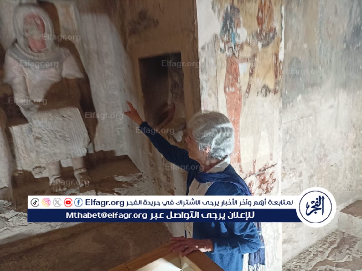 افتتاح مقبرة TT49 فى منطقة خوخة غرب الأقصر