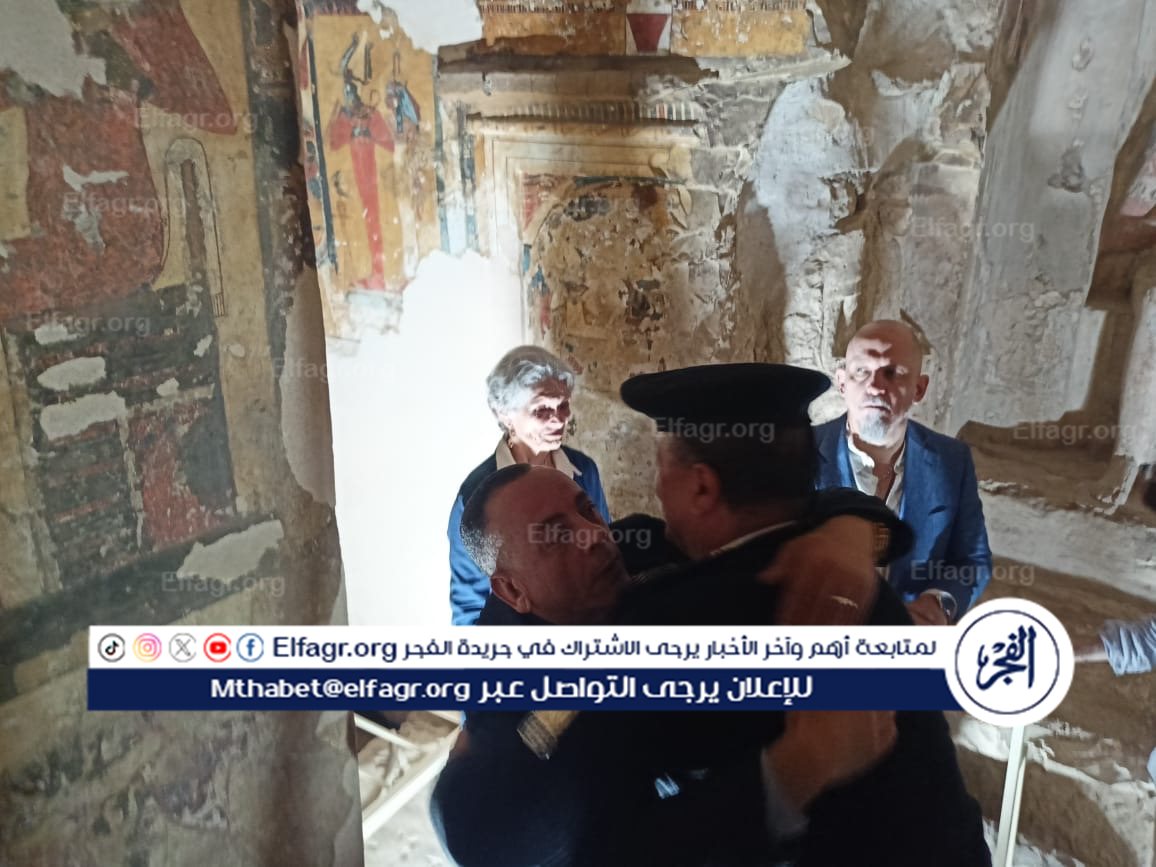 افتتاح مقبرة TT49 فى منطقة خوخة غرب الأقصر