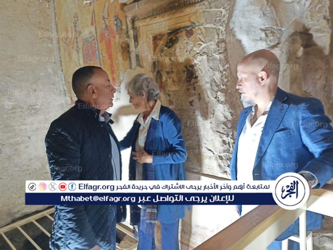 افتتاح مقبرة TT49 فى منطقة خوخة غرب الأقصر